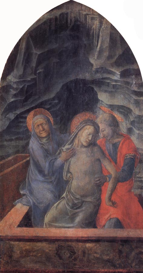 The Dead Christ Supported by Mary and St.John the Evangelist